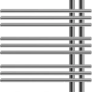 Acheter Direct Radiateur de bain Zehnder Yucca Asym IHC Chromé Résistance électrique à droite